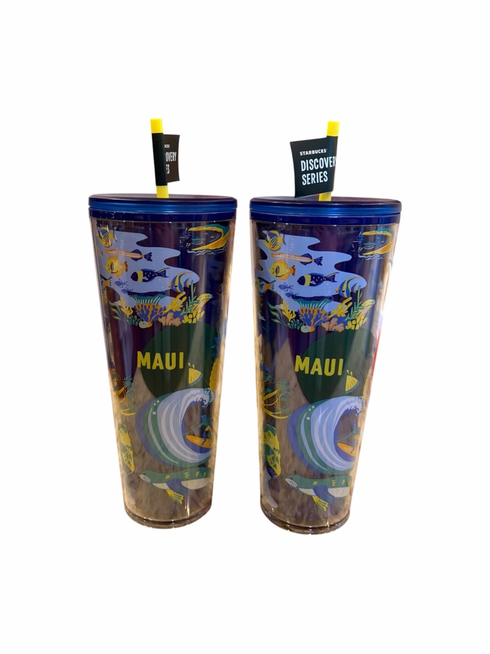 NWT Starbucks Discovery Series - Maui Hawaii - Cold Cup Tumbler 24oz